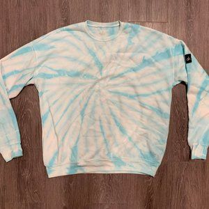 Alo Yoga Blue Tye Dye Sweatshirt (Limited Edition)